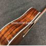 Acoustic Guitar Ebony Fingerboard Professional Solid 39 Inches Style Koa Wood