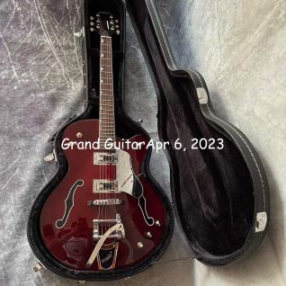 Custom Grets Style 6119 Chet Atkins Tennessean Mahogany Wood F Hole Hollow Body Electric Guitar