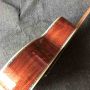Solid Cocobolo Back Side Jumbo 43 Inch Acoustic Guitar with Abalone Binding and Flamed Maple Neck