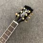 Custom Solid Spruce Top J45S Herringbone Binding Vintage Acoustic Guitar in Sunburst