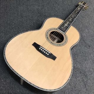 Custom OO28 style 39 inch parlor style,47mm nut wide, solid wood acoustic guitar, acoustic electric guitar
