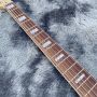 Custom made sunset color jazz 5 strings JAZZ electric bass maple headstock fretboard inlaid with shells