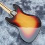 Custom Sunset Color Jazz 5 Strings JAZZ Electric Bass Maple Headstock Fretboard Inlaid with Shells