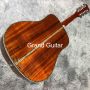 Custom 12 Strings Dreadnought D45 All Solid KOA Wood Acoustic Guitar