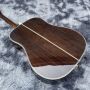 High-end D45S folk guitar acoustic guitar A-level spruce top rosewood back side rosewood fingerboard