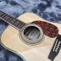 High-end D45S folk guitar acoustic guitar A-level spruce top rosewood back side rosewood fingerboard
