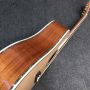 2023 New 41 Inch Solid Spruce Top KOA Back Side Fretboard Abalone Shell Binding Dove Style Acoustic Guitar
