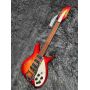 Custom Ricken 325 Electric Guitar Cherry Sunburst Color F Hole Maple Body Tremolo System 34 Inch