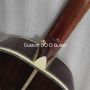 Custom order OOO Acoustic Guitar abalone binding slotted headstock solid rosewood back side