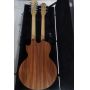 Custom 2023 Grand New 6+12 Strings Double Neck Acoustic Guitar Richie Sambora Doubleneck KOA Wood with Hardcase and Sonic Electronic Pickup
