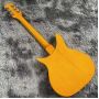 Custom F Semi Hollow Body 325 Rick Style Electric Guitar in Yellow Color