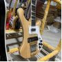 Custom Ricken 4003 Solid Body Burlywood Color Electric Guitar Bass 