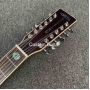 Custom 12 strings dreadnought 41 inch life tree inlay abalone binding acoustic guitar D45 folk guitar