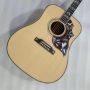 Custom Dove Style 6 Strings 41 inch Solid Rosewood Back Side Spruce Top OEM Acoustic Guitar in Natural Color