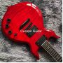 Custom Wylde Audio Flamed Maple Top Electric Guitar with bullseye and runes fret markers accept guitar OEM