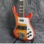 Custom Ricken 4003 Bass Electric Guitar in Cherry Sunburst Color Accept Guitar, Bass OEM