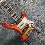 Custom Ricken 4003 Bass Electric Guitar in Cherry Sunburst Color Accept Guitar, Bass OEM