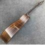 Custom 916 Abalone Inlays Solid Spruce Acoustic Guitar Ebony Fretboard 41 Inch Rosewood Body