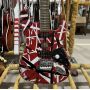 Custom Chinese Style EVH Striped Series 5150 Frankie Black White Edward Eddie Van Halen Electric Guitar