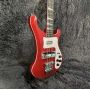Custom Ricken 4 Strings Bass Electric Guitar in Red Color