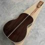 Custom Solid Cedar Top OOO Body 39 Inch Solid Rosewood Back Side Acoustic Guitar Life Tree Inlay Slotted Headstock Abalone Shell Inlay Binding Small Guitar Vintage Tuner