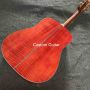 Custom Grand Dove Guitar Flamed Maple Back Side Doves in Flight Dreadnought Acoustic Electric Guitar