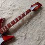 Custom Flamed Maple Top Rick Ricken 381 Style 6/12 Strings Electric Guitar