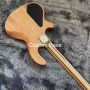 Custom neck through body birdeye maple wood 4 strings MK2 wal electric bass