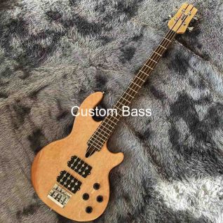 Custom neck through body birdeye maple wood 4 strings MK2 wal electric bass