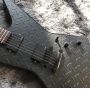 Custom GSP Electric Guitar in Black Matti Finishing 
