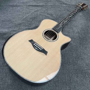 Custom PS14 Solid Spruce Top Acoustic Guitar with Armrest