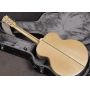 Custom Solid Wood 38 Inch Folk Acoustic Electric Guitar OEM Grand Guitar