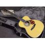 Custom SOLID Cocobolo Acoustic Guitar 40 Inch OM Body Ebony Fingerboard High Polished OX Bone Nut