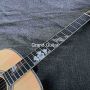 Custom Dreadnought D41 Solid Rosewood Back Side Acoustic Guitar Spruce Top Customized Pickup and Neck Inlay