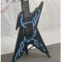 Custom Double Tremolo Dimebag Darrell Dean From Hell Electric Guitar in Blue Color