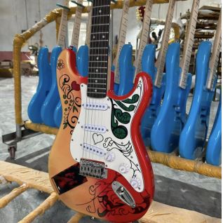 Custom F-Strat ST Electric Guitar, Mahogany Body, Rosewood Fingerboard