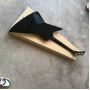 Custom Special Shape Body ESP Style Electric Guitar In Black Color Glossing Finish