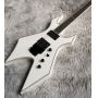 Custom BC RICH Mick Warlock Electric Guitar In White with Binding Spider Inlay FR Bridge