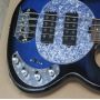 Custom Music Man SABRE Active Pickup Ernie Ball Sting Ray Blue 4 Strings Electric Bass Guitar