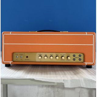 Custom 1969 Series Vintage Grand 50 Watt Hand Wired Guitar Amplifier - Metal Panel JMP Lead Amp Head