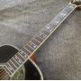 Custom Hummingbird Doves in Flight Acoustic Guitar with FLAMED Wood Back