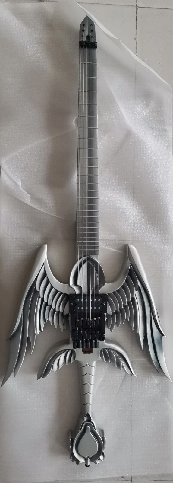 Custom Sword Shape Irregular Body Electric Guitar