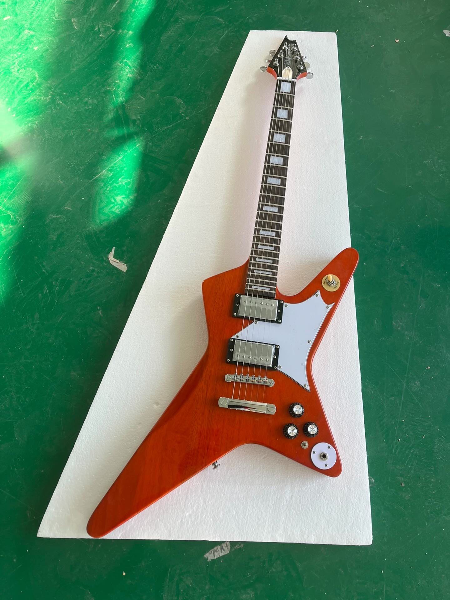Custom ESP Style Special Body Electric Guitar with Mahogany Body Maple Neck Rosewood Fingerboard