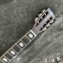 Custom Factory Made Grand Acoustic Classic Guitar 40 Inch OM Body Acoustic Guitar Solid Spruce Top Ebony Fingerboard Real Abalone Binding