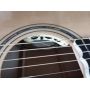 Custom Solid Handmade AAAAA Grade Flamed Maple Neck Doves Dreadnought Acoustic Guitar Deluxe Version Customized Headstock Logo Inlay and Pickguard