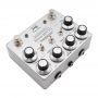 Custom GLADIO Guitar Effect Pedal Distortion Overdrive Grand GLADIATOR Dual Overdrive Preamp With True Bypass, Accept PEDAL OEM