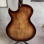 Custom Vintage Burst Flamed Maple Top Byrdland Electric Guitar with Gold Hardware HH Pickups