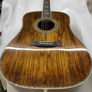 Custom Martin Style D-45M Dreadnought Acoustic Guitar with Maple Body Mahogany Neck