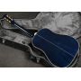 Custom Gibson Style Solid Adirondack Spruce Top Solid Tiger Maple Back Side J-45 Acoustic Guitar in Blue