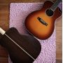 Custom 39 Inch Om Cutaway Body Acoustic Guitar Dovetail Joint with 48mm Nut Width